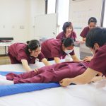 スライダーを使用した患者移動体験